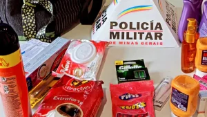 Nova Serrana: PM apreende menor e recupera produtos furtados em supermercado