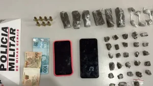 Nova Serrana: PM apreende drogas, muni&ccedil;&otilde;es e prende mulher