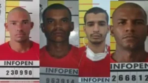 Detentos fogem de pres&iacute;dio durante banho de sol; tr&ecirc;s j&aacute; foram recapturados