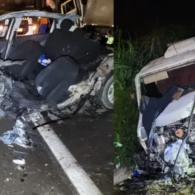Pimenta: Acidente entre caminh&atilde;o e carro na MG-050 deixa v&iacute;tima fatal