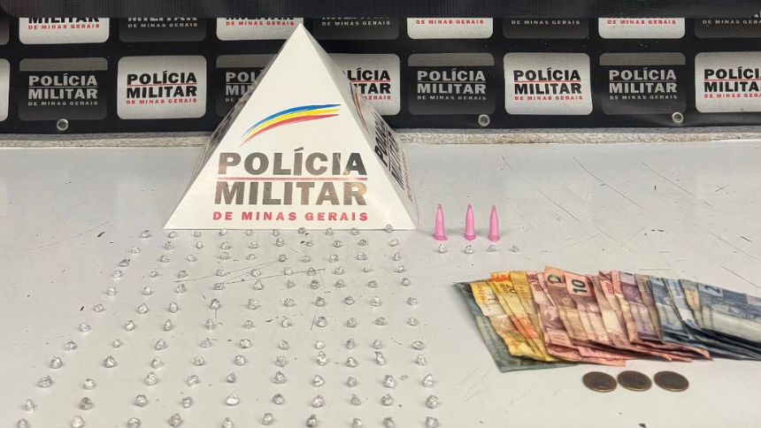 Trio tenta furtar carro e &eacute; preso com drogas no Centro de Divin&oacute;polis