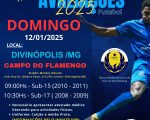 Equipe de BH realiza peneirada gratuita em Divinópolis no próximo domingo (12)