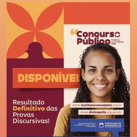 Resultado Definitivo concurso público da Prefeitura de Divinópolis