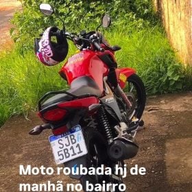 Divinópolis: Moto é furtada em menos de 20 segundos