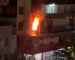 Apartamento pega fogo e mobiliza bombeiros no Centro de BH