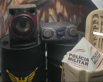 Dupla furta equipamentos de escola e é presa pela PM, em Itaúna