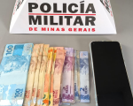 Homem agride mulher e furta o celular na ausência dela, em Formiga