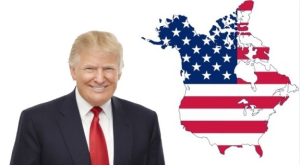 Donald Trump sugere anexar Canad&aacute; aos EUA em mapa publicado em rede social