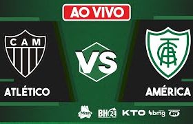 Final de jogo Atl&eacute;tico 1&times;1 Am&eacute;rica pelo Campeonato Mineiro