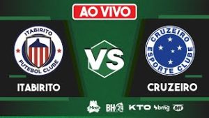 Final de jogo Itabirito 1&times;4 Cruzeiro pelo Campeonato Mineiro