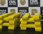Polícia Civil prende dupla com 20 barras de maconha no Barreiro, em BH