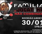 Reunião Pública em Divinópolis aborda o tema “Família e Jogatina não combinam”
