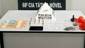 Nova Serrana: Muni&ccedil;&otilde;es e drogas s&atilde;o apreendidas durante cumprimento de mandado