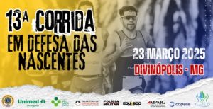 Depois de 7 anos a Corrida em Defesa das Nascentes ser&aacute; realizada novamente em Divin&oacute;polis