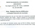 Prefeito de Itapecerica apresenta estudo financeiro que mostra uma dívida de mais de 8 milhões