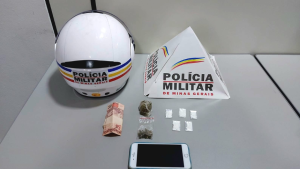 PM prende homem por tr&aacute;fico de drogas durante opera&ccedil;&atilde;o em Nova Serrana
