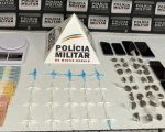 Dupla é presa com drogas escondidas dentro de botina em Divinópolis
