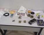 Dupla é presa por 'delivery de drogas' em Nova Serrana