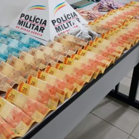 Homem &eacute; preso com drogas e quase R$ 4 mil do tr&aacute;fico em Nova Serrana