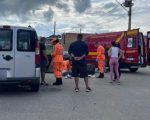 Homem fica ferido após acidente entre carro e moto no Campina Verde, em Divinópolis