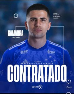 Paraguaio Gamarra &eacute; o novo xerife da zaga do Cruzeiro.