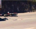 Garupa morre após batida entre moto e caminhão na BR-381, em Caeté