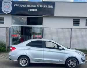 Formiga: homem &eacute; preso pela PCMG com ve&iacute;culo adulterado