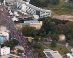 Veja imagens aéreas do Pré-Carnaval do Divino 2025