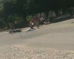 Logo após homicídio, duas motos se chocam e grávida fica ferida, no Santa Rosa, em Divinópolis