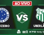 Final de jogo Cruzeiro 3×1 Uberlândia pelo Campeonato Mineiro