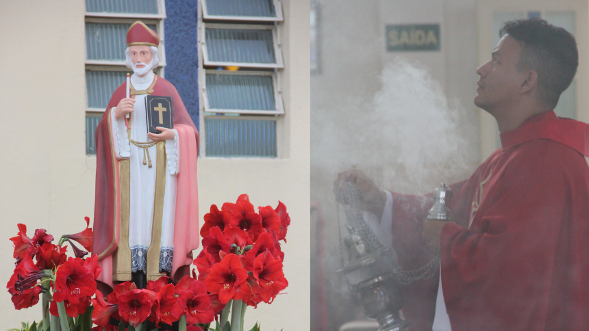 Durante a celebra&ccedil;&atilde;o, os fi&eacute;is receber&atilde;o a b&ecirc;n&ccedil;&atilde;o especial da garganta, tradi&ccedil;&atilde;o ligada &agrave; prote&ccedil;&atilde;o contra doen&ccedil;as respirat&oacute;rias