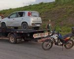 Trio é preso com carro roubado em Nova Serrana
