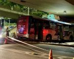 VÍDEO: acidente com ônibus deixa 15 pessoas feridas no viaduto da Lagoinha