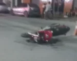 Vídeo: Motociclista fica ferido em acidente no Planalto em Divinópolis