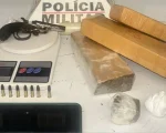 Divinópolis: Homem é preso transportando tabletes de maconha