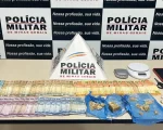 Lagoa da Prata: Dupla é detida com pedras de crack e mais de R$ 1 mil