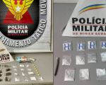 Operação da PM prende 6 pessoas e apreende drogas, em dois bairros de Formiga