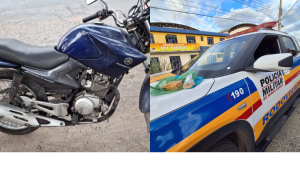 Na garupa, homem que levava drogas &eacute; preso na BR-354, em Arcos