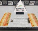 Dupla é presa com drogas e notas falsas em condomínio de Divinópolis
