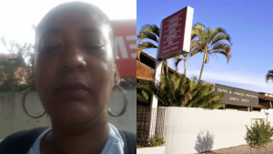 M&atilde;e denuncia inj&uacute;ria racial sofrida por filha no Senai, em Divin&oacute;polis