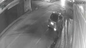 Dupla furta objetos dentro de carro, quebra buzina de alarme e foge, no bairro Bom Pastor; veja v&iacute;deo