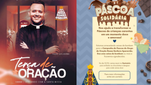 Grupo de Oração Nossa Senhora Aparecida promove campanha Páscoa Solidária, em Divinópolis