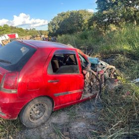 Acidente deixa motorista ferido em São Sebastião do Oeste