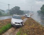 Colisão na MG-260 em Cláudio deixa um ferido