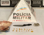 Divinópolis: homem é preso com drogas na cueca, no Manoel Valinhas