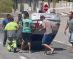 Criança que ficou em estado grave após carro capotar na MG-050 tem melhora no quadro, diz CSSJD