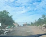 Moradores do Chanadour denunciam trânsito irregular de caçambeiros e descarte ilegal