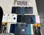 PM recupera mais de 20 celulares furtados no Carnaval e prende quatro suspeitos em BH