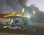 VÍDEO: incêndio de grandes proporções atinge galpão em Betim