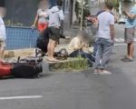 Divinópolis: Motociclista fica ferido após acidente com carro no cruzamento das ruas Maranhão e Paraíba
